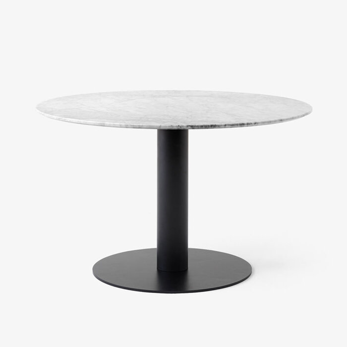 &Tradition Table ronde In Between SK12 Ø120 cm Base noire - &Tradition