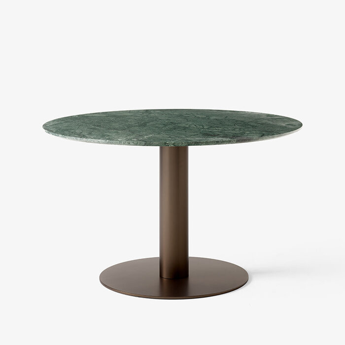 &Tradition Ronde Tafel In Between SK12 Ø120 cm Brons Onderstel - &Tradition