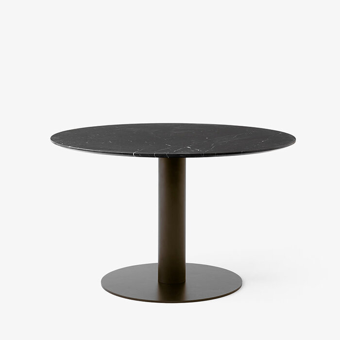 &Tradition Ronde Tafel In Between SK12 Ø120 cm Brons Onderstel - &Tradition