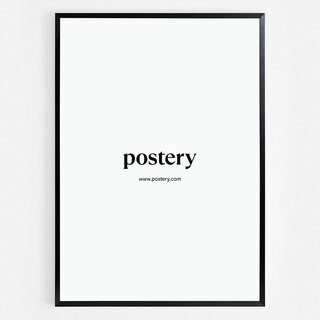 Postery Cadre noir 50x70 cm