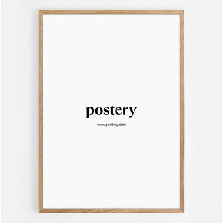 Postery Cadre en chêne 50x70 cm