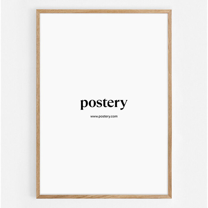 Postery Cadre en chêne 50x70 cm - Postery