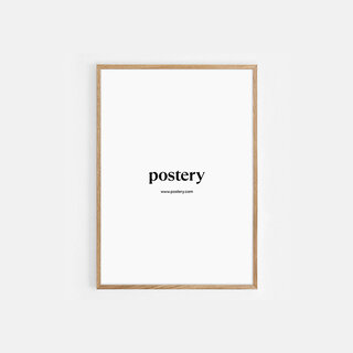 Postery Cadre en chêne 30x40 cm