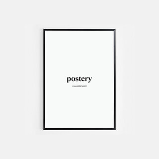 Postery Cadre noir 30x40 cm