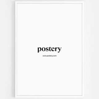 Postery Cadre blanc 50x70 cm