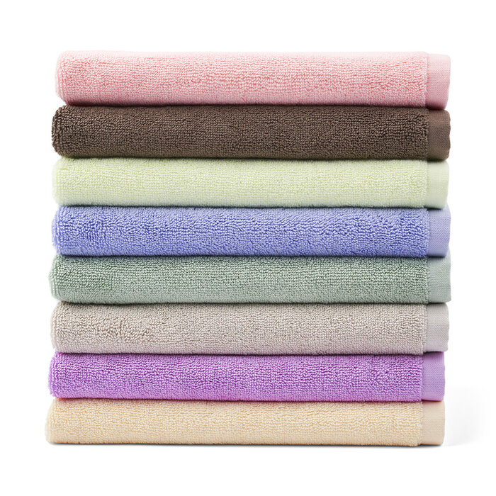 Bongusta Serviette de bain Naram unie (70x140cm) -  Lemon Sorbet - Bongusta