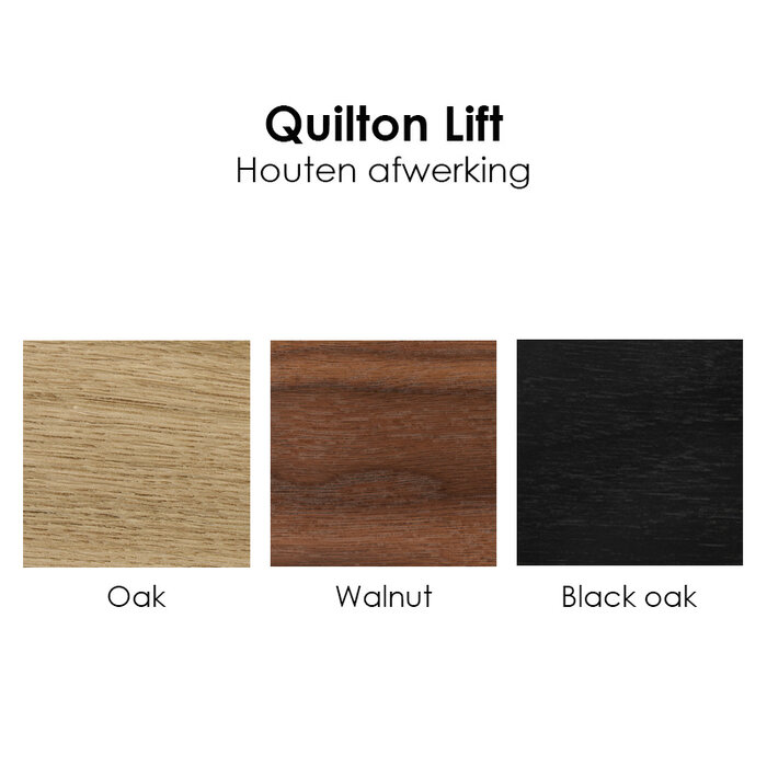 HAY Quilton Lift Sofa - 2 Seater - Tartaglia Ocre White - Oak Base - HAY