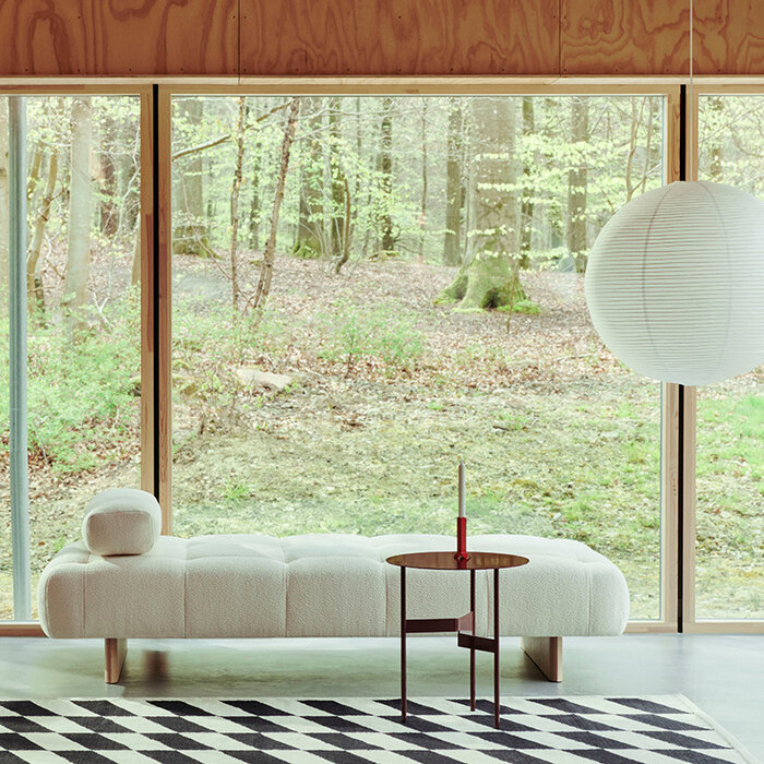 HAY Quilton Lift Daybed - Base en noyer - HAY