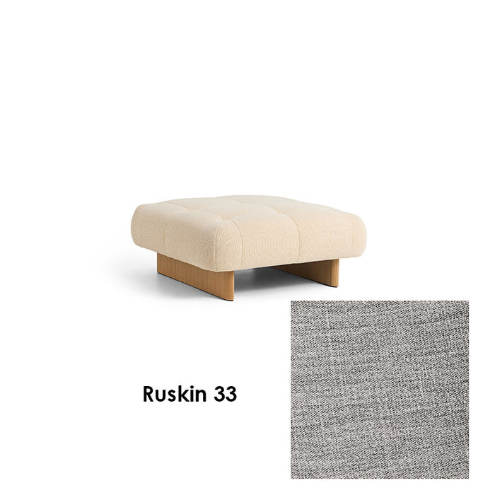 HAY Quilton Lift Ottoman - Oak Base - HAY