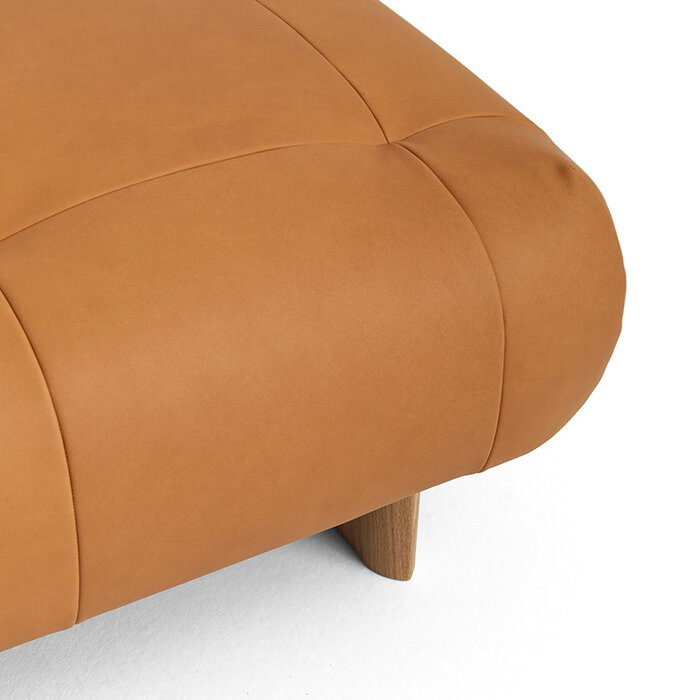 HAY Quilton Lift Ottoman - Oak Base - HAY