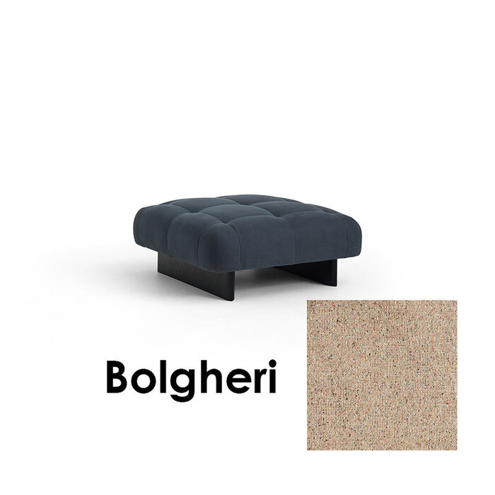 HAY Quilton Lift Ottoman - Base en chêne noir - HAY