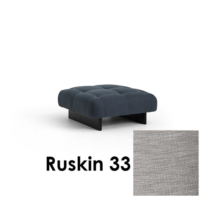 HAY Quilton Lift Ottoman - Base en chêne noir - HAY