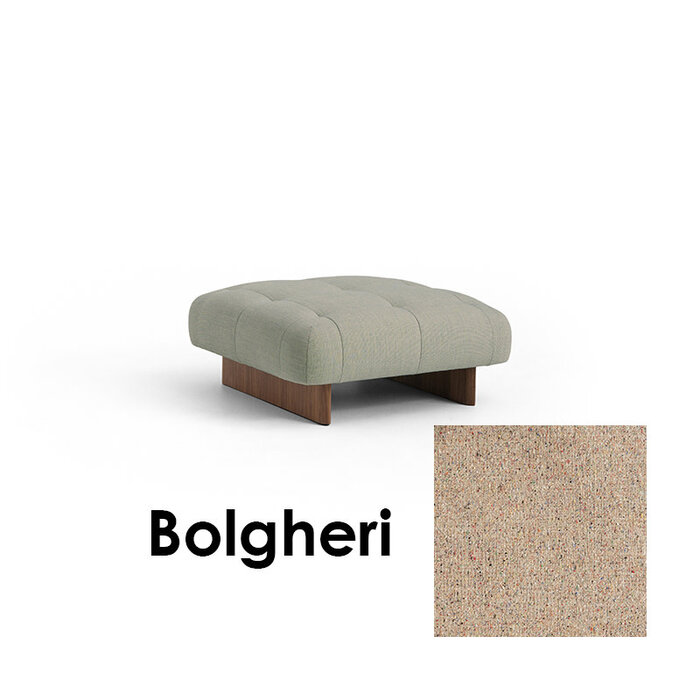 HAY Quilton Lift Ottoman - Walnut Base - HAY