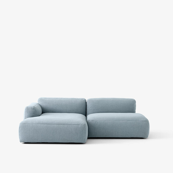 &Tradition Develius Mellow sofa 2 seater - Configuratie C - Cifrado 0741 - &Tradition