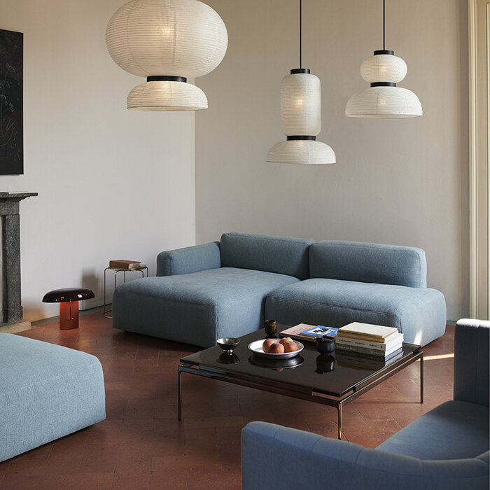 &Tradition Develius Mellow sofa 2 seater - Configuratie C - Cifrado 0741 - &Tradition