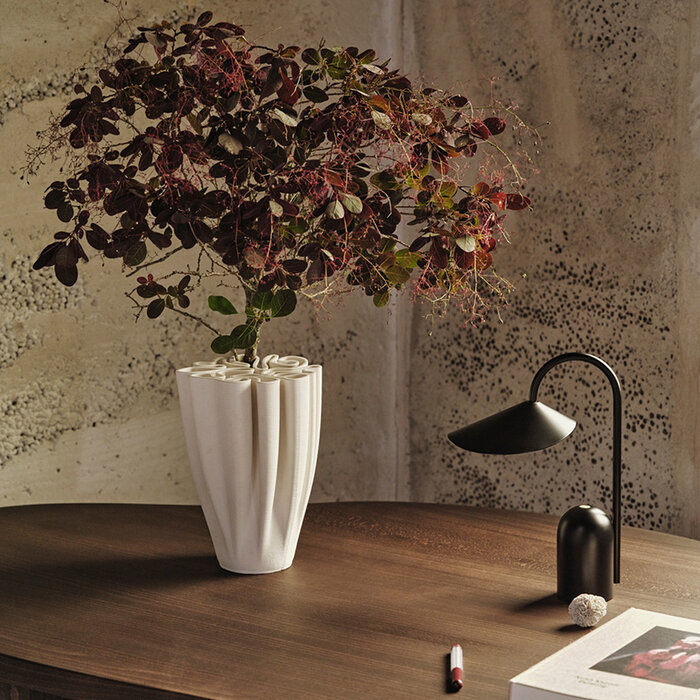 Fermliving Vaas Dedali Blanc cassé - Fermliving