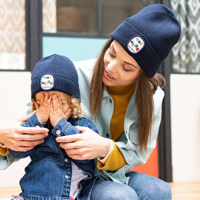 Chamaye Muts 'The Gang' - Navy 3-6 jaar - Chamaye