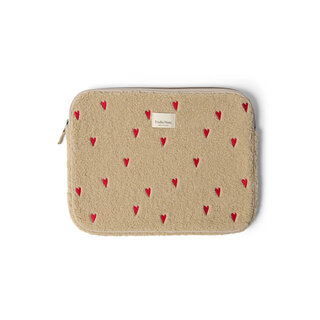 Studio Noos Ecru Teddy Hartjes Laptop Sleeve 13 inch