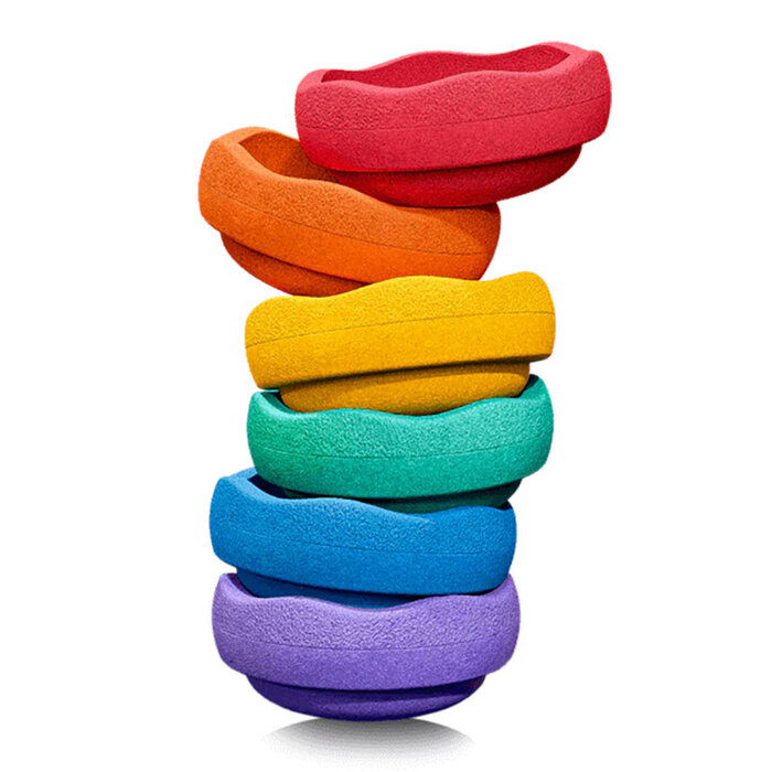 Stapelstein Original Mini Rainbow Set - Stapelstein