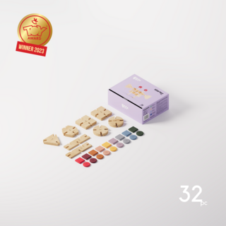 Bavvic Bavvic Bouwset - Starter set (32 stuks)
