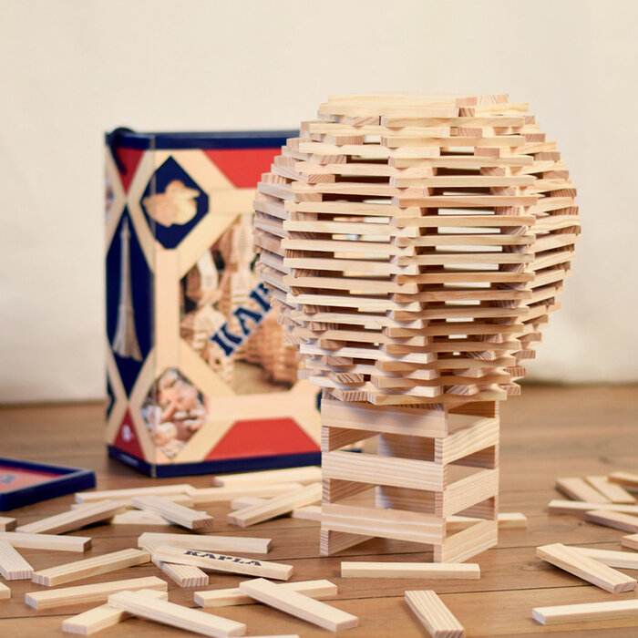 Kapla Blocs de jeu en bois (200 pièces) - Kapla