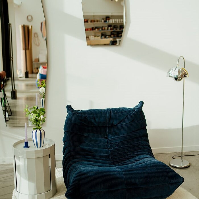 Ligne Roset Togo 1-zit fauteuil (Showroom) - Phlox - Nuit