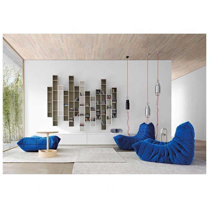 Ligne Roset Togo 1-zit fauteuil (Showroom) - Phlox - Nuit