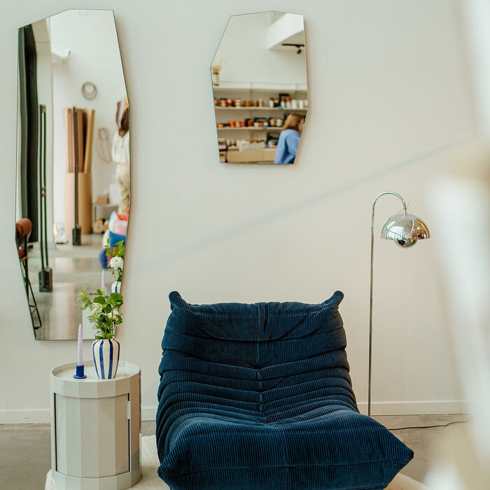 Ligne Roset Togo 1-zit fauteuil - Phlox - Nuit