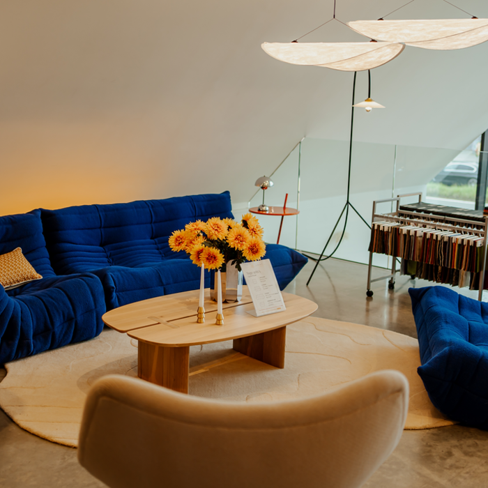 Ligne Roset Togo 1-zit fauteuil (Showroom) - Phlox - Nuit