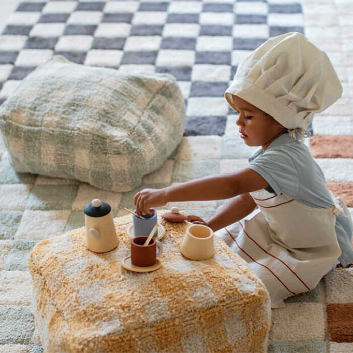 Lorena Canals Vichy Pouf - Lorena Canals