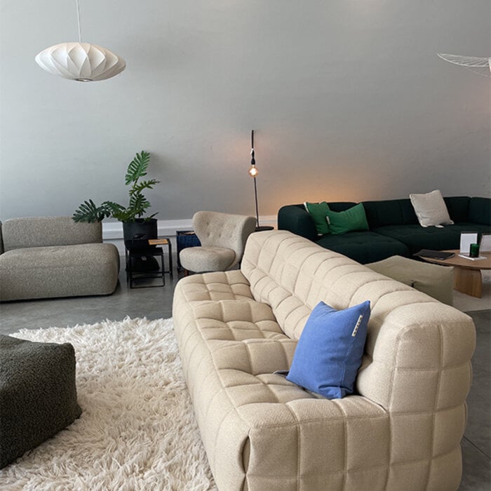 Ligne Roset Kashima - 3 places - Vidar Vanille 323