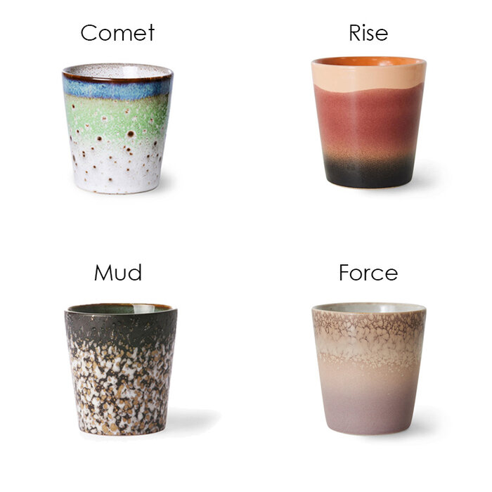 HKliving Tasse à café  230 ml - Céramique - HK Living