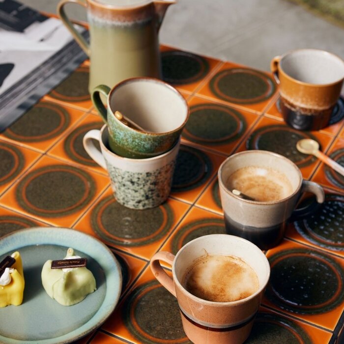 HKliving Koffiebeker 230 ml - Keramiek - HKliving