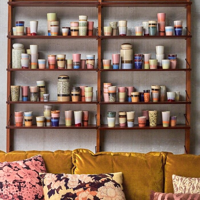 HKliving Tasse à café  230 ml - Céramique - HK Living