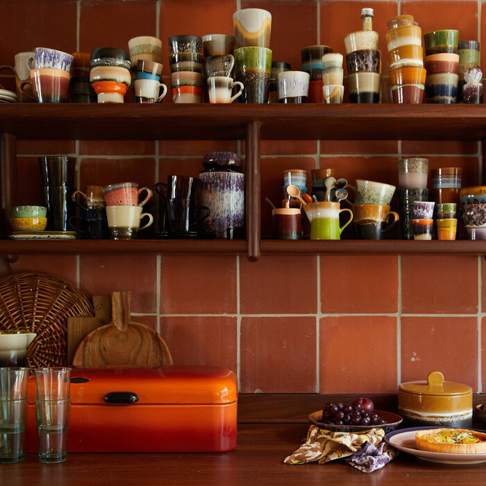 HKliving Tasse à café  230 ml - Céramique - HKliving
