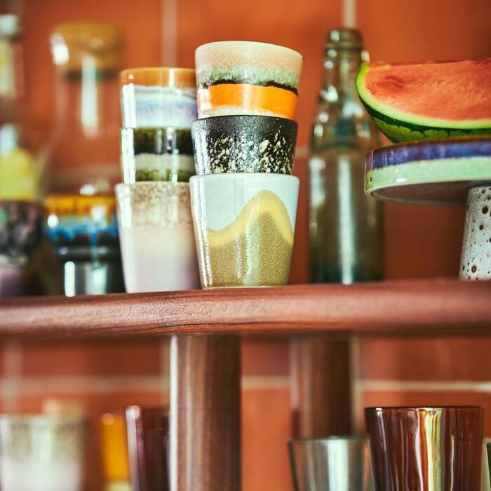 HKliving Tasse à café  230 ml - Céramique - HK Living