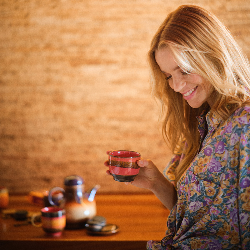 HKliving Koffiebeker 250 ml - Keramiek - HKliving