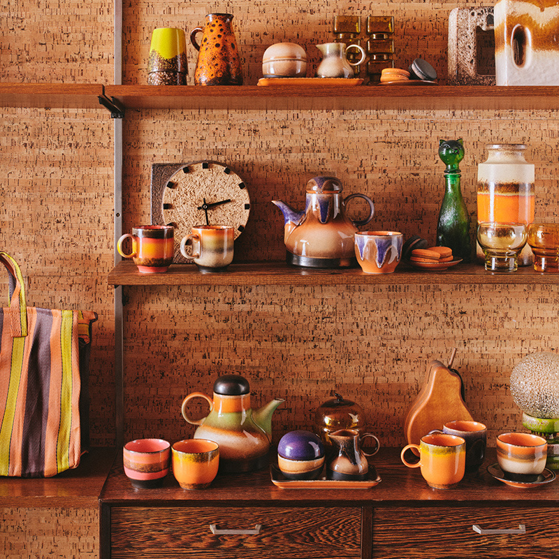 HKliving Tasse à café 250 ml - Céramique - HKliving