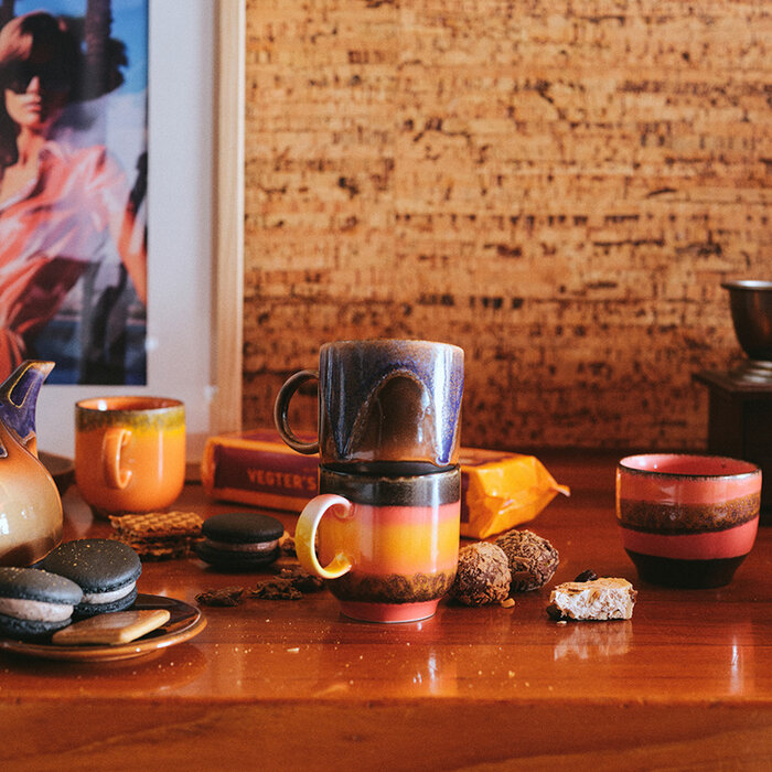 HKliving Tasse à café 250 ml - Céramique - HKliving