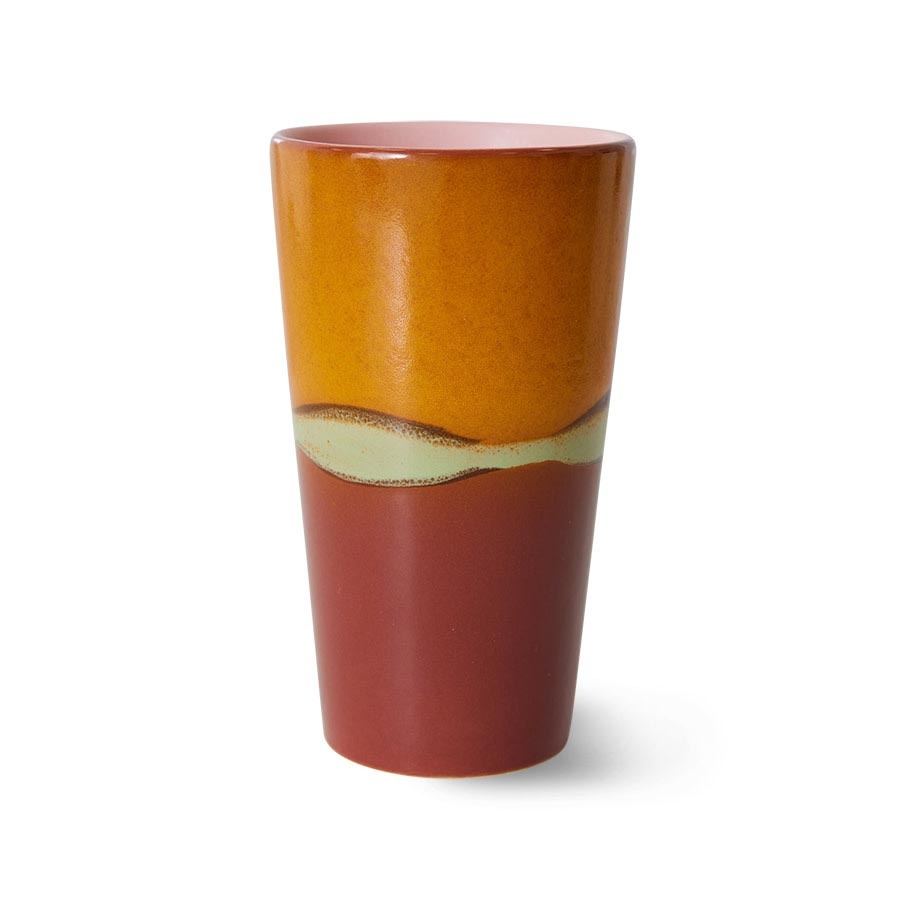 HKliving Tasse à café latte 300ml – Céramique - HKliving