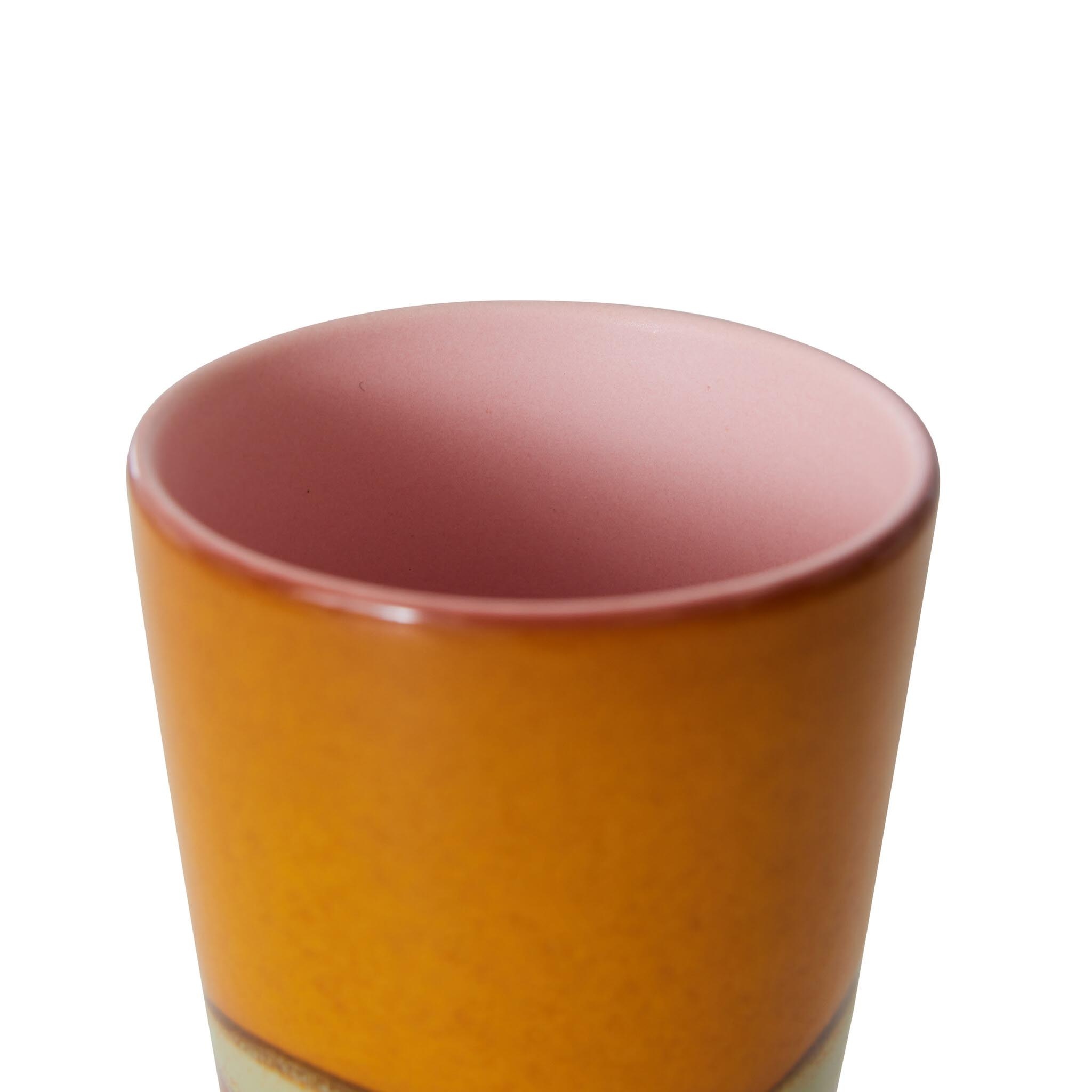 HKliving Tasse à café latte 300ml – Céramique - HKliving