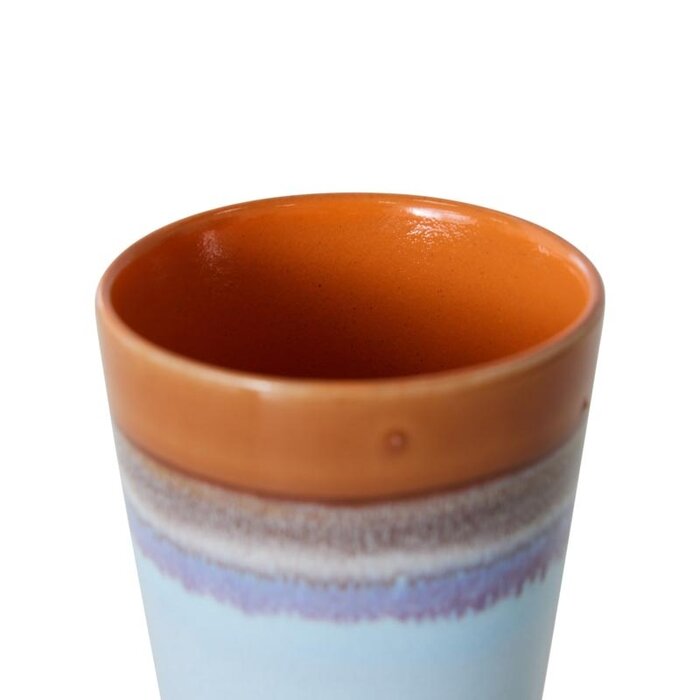 HKliving Tasse à café latte 300ml – Céramique - HKliving