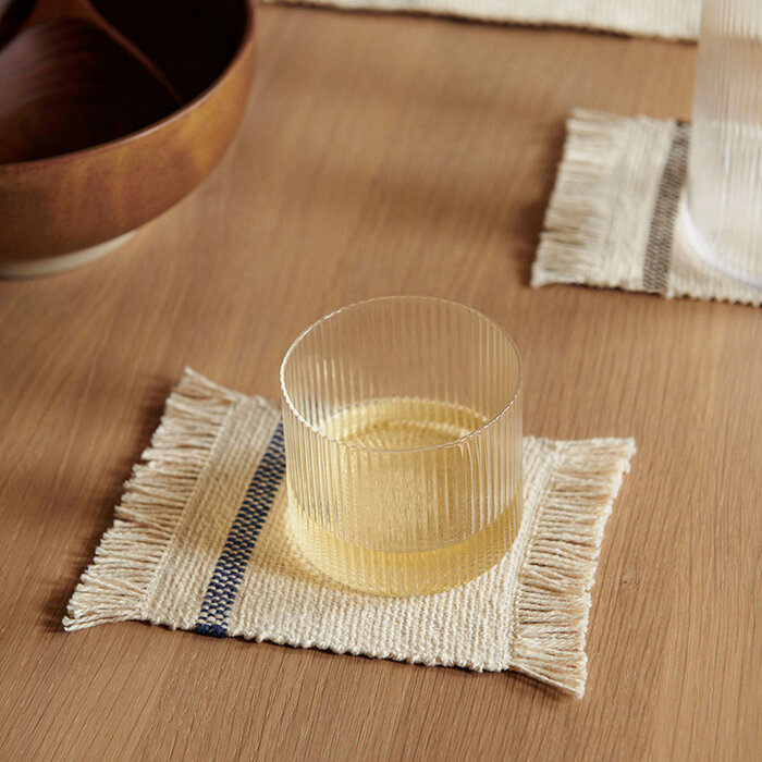 Fermliving Ripple Low Glazen (Set van 4) - Fermliving