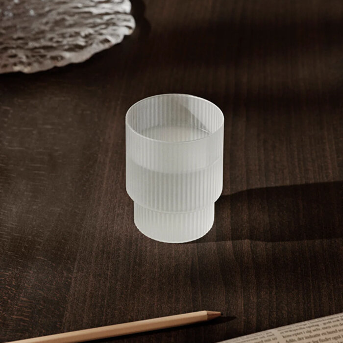 Fermliving Ripple Glazen (Set van 4) - Ferm Living