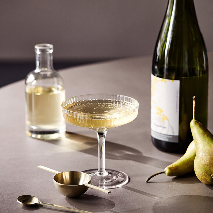 Fermliving Coupes à champagne Ripple (Lot de 2) - Ferm Living