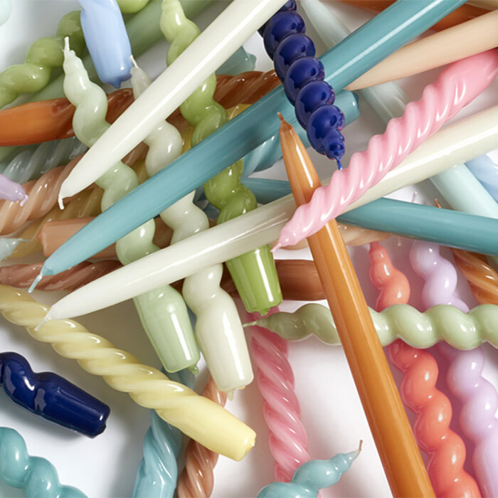 HAY Bougies twist par pièce