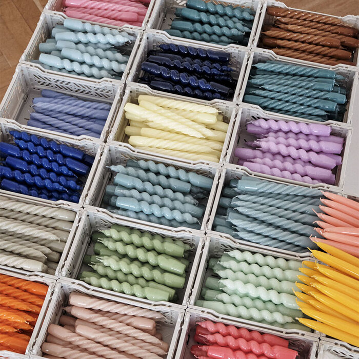 HAY Bougies twist par pièce