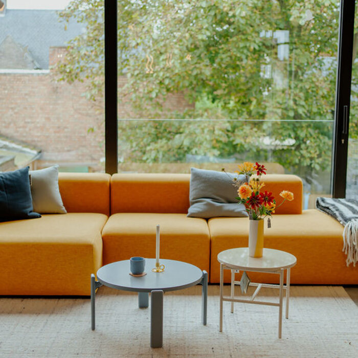 HAY Mags Sofa Low Armrest (showroom) - Metaphor Bumblebee 033 - HAY