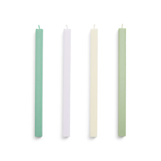 HAY Bougie Square (Lot de 4) - Pastel