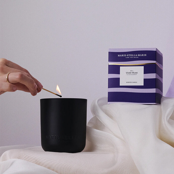 Marie-Stella-Maris Luxe Geurkaars Monochrome - Marie-Stella-Maris